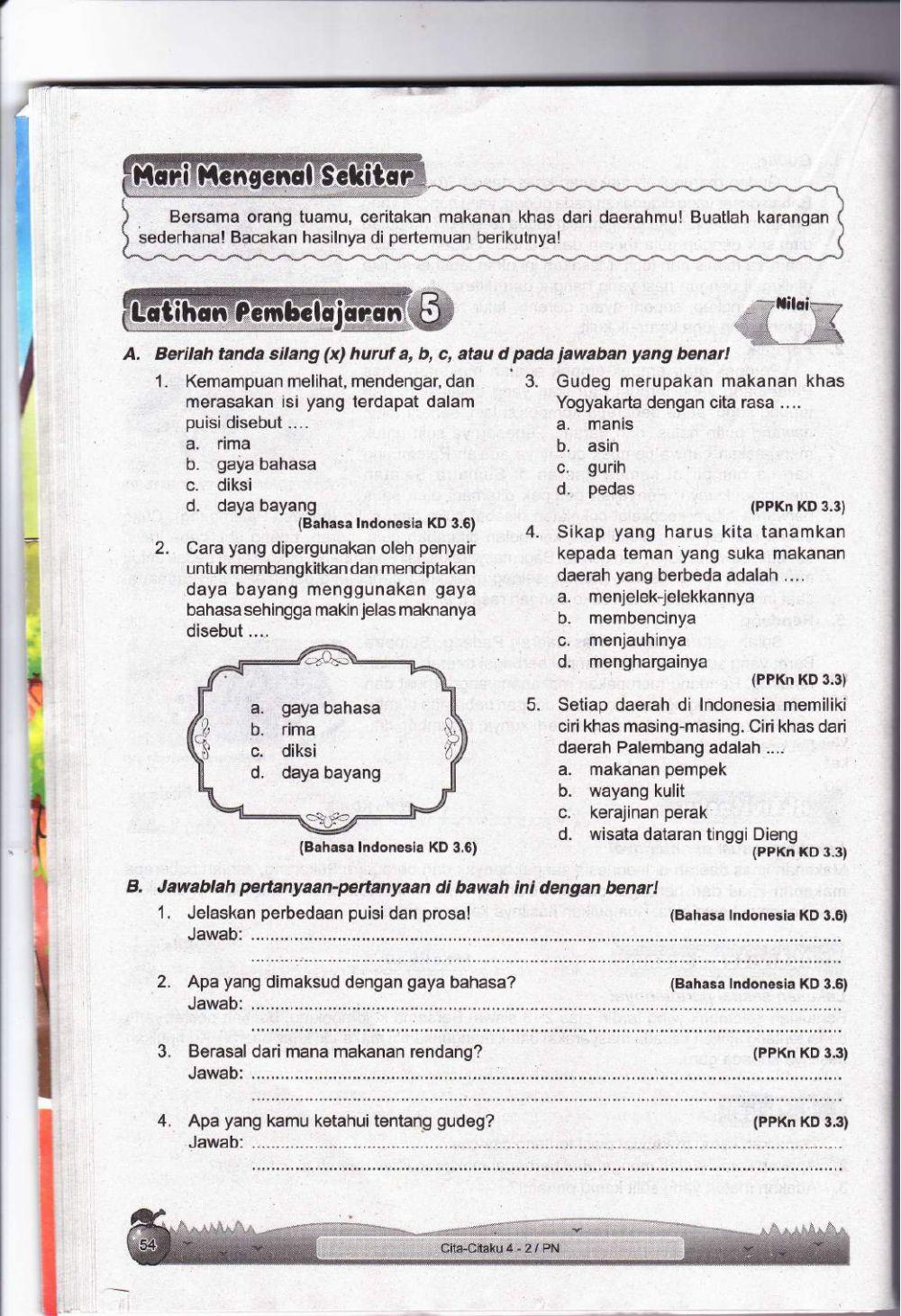 Membuka Gerbang Pengetahuan: Panduan Lengkap Mengunduh Soal K13 Kelas 4 Tema 6 Subtema 2