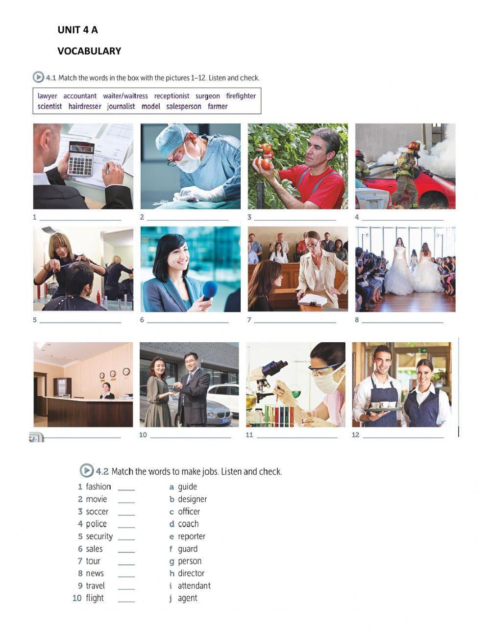 I 3 Unit 4 A Vocabulary and reading