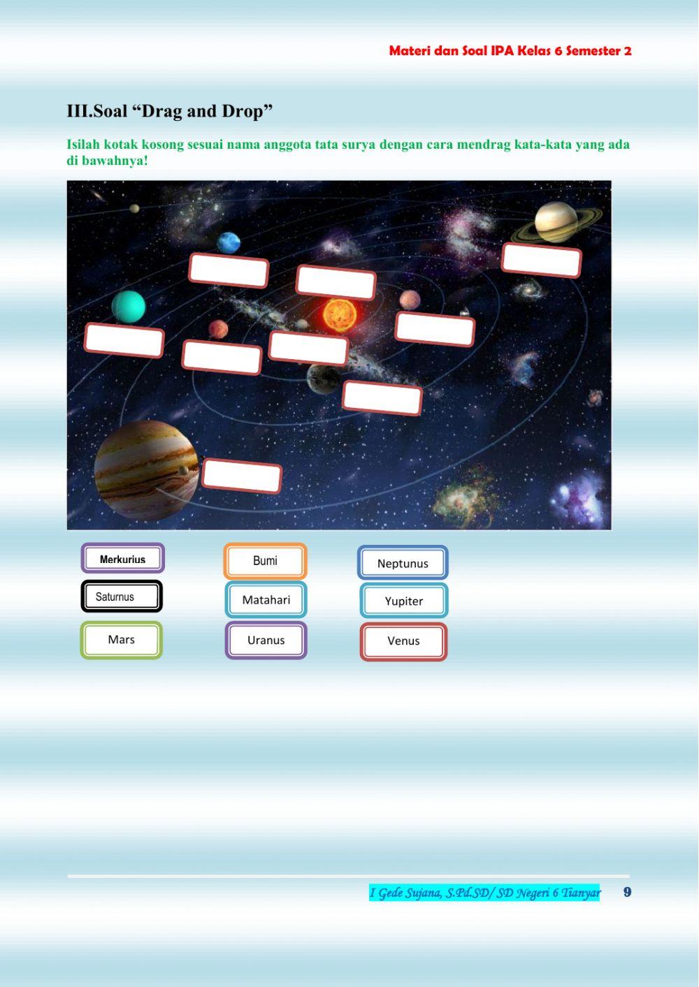 LKPD IPA Kelas 6 Semester 2