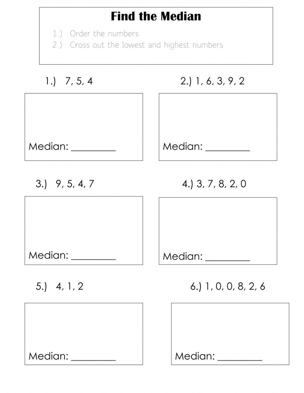Finding the Median