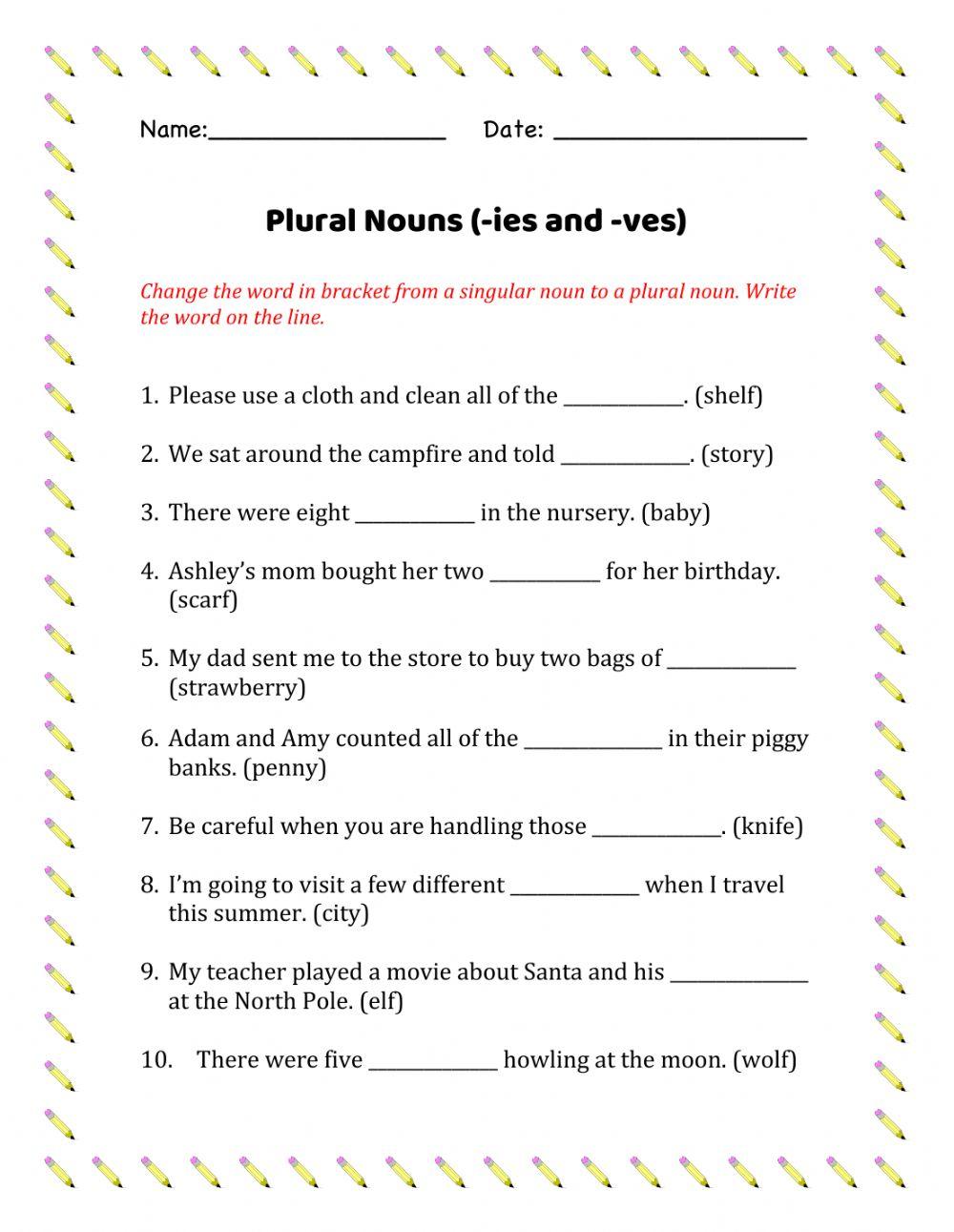 Plural Nouns