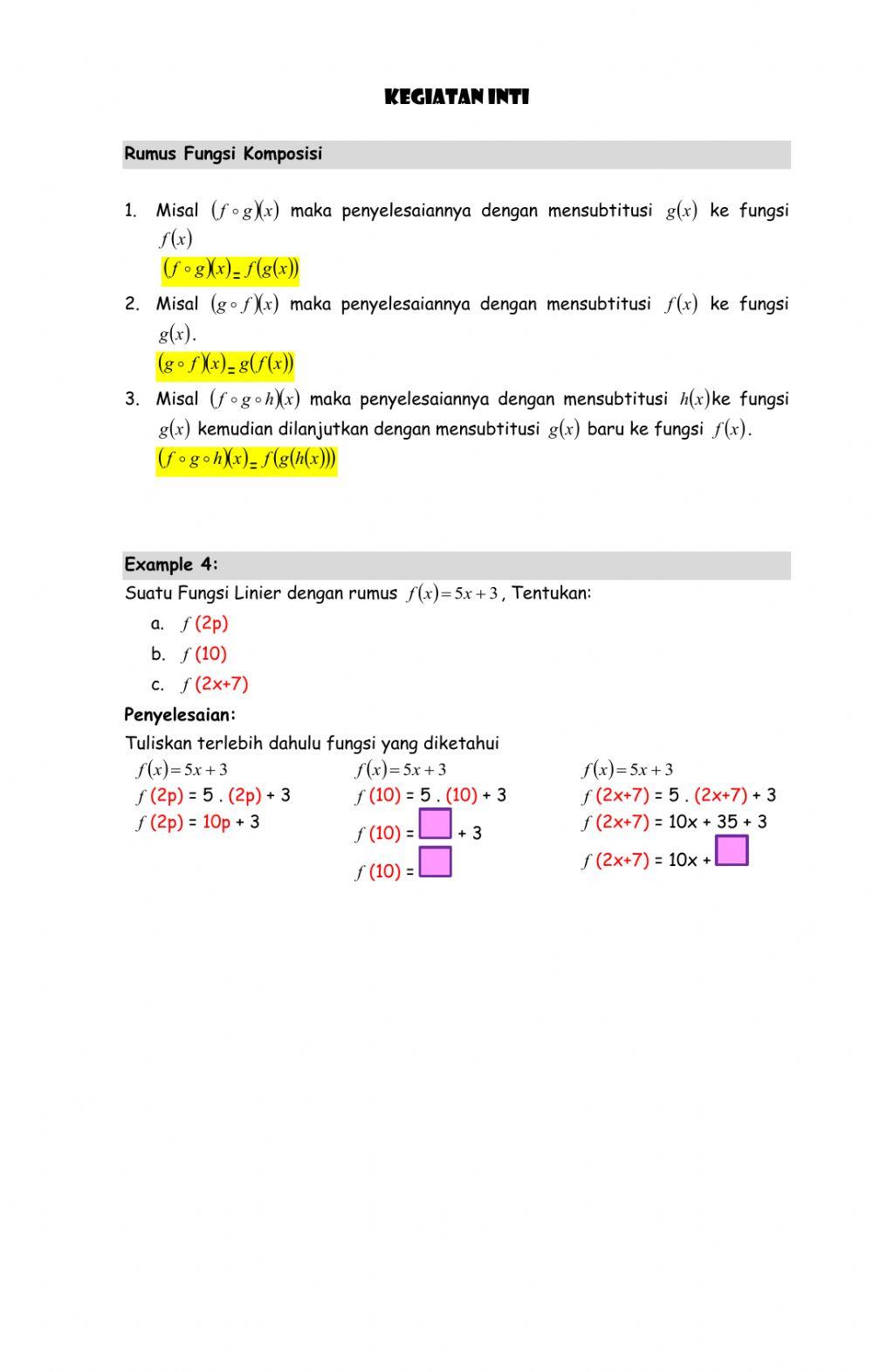 LKPD Fungsi Komposisi