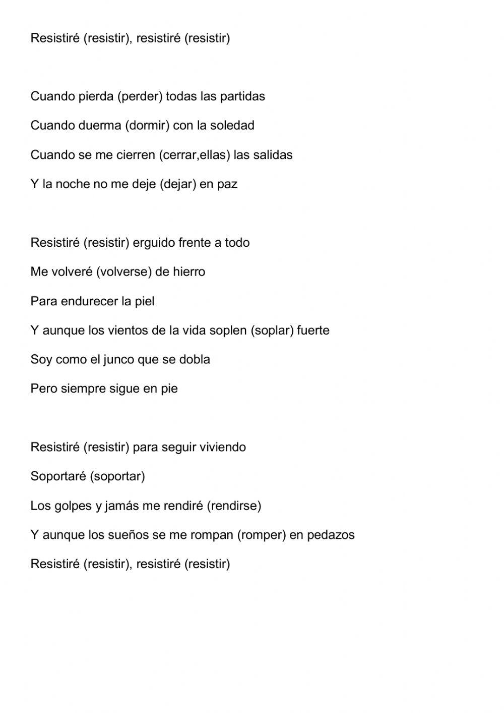 La canción