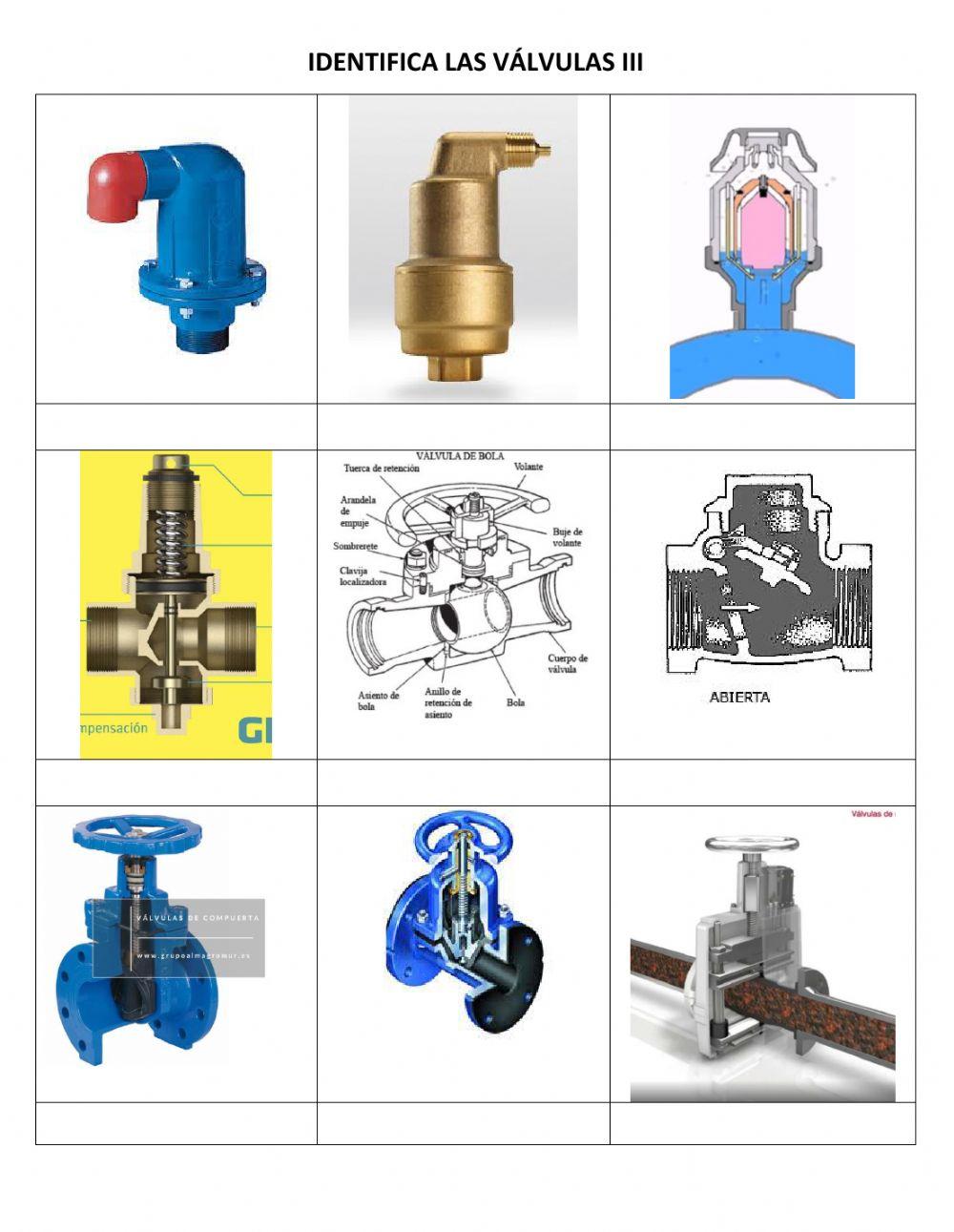 Identifica válvulas III