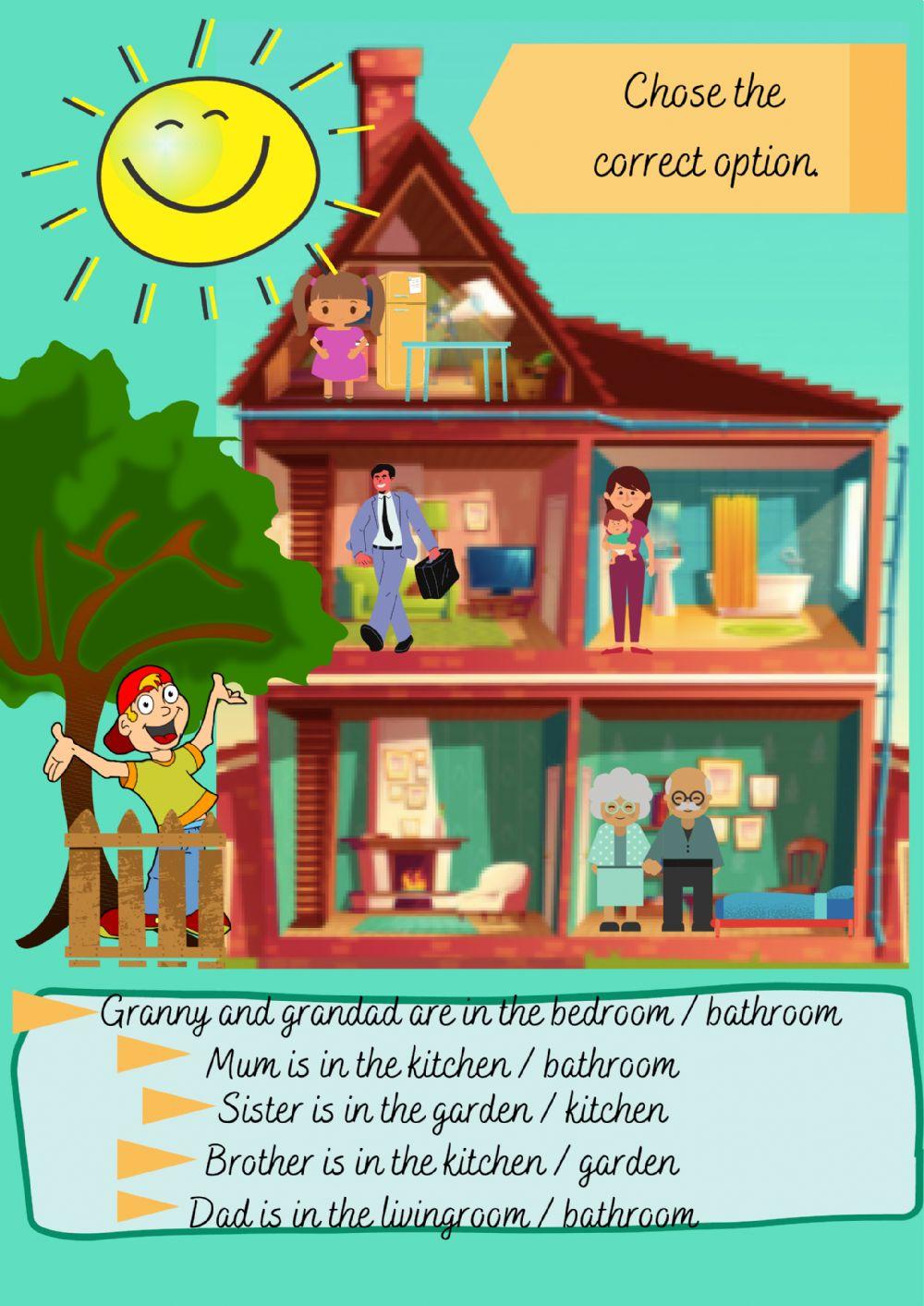 Rooms In The House Lesson Plan For Kindergarten Rooms In The House Lesson Plan For Kindergarten