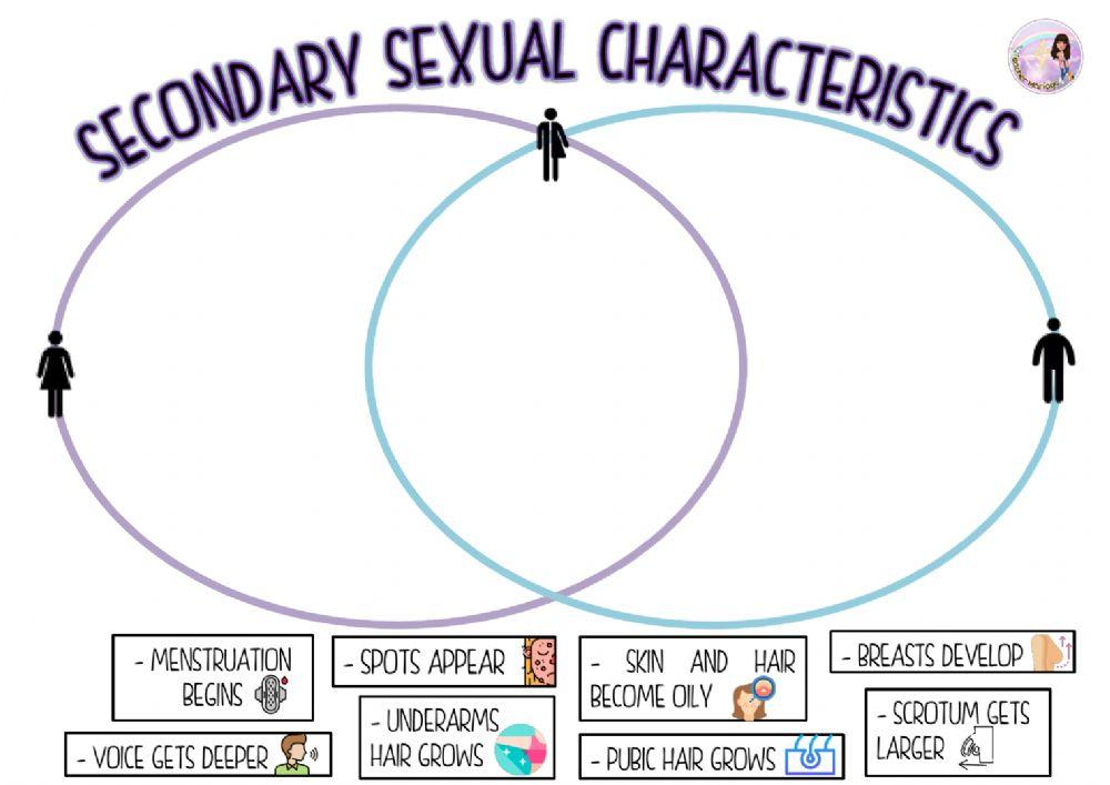 Secondary sexual characteristics