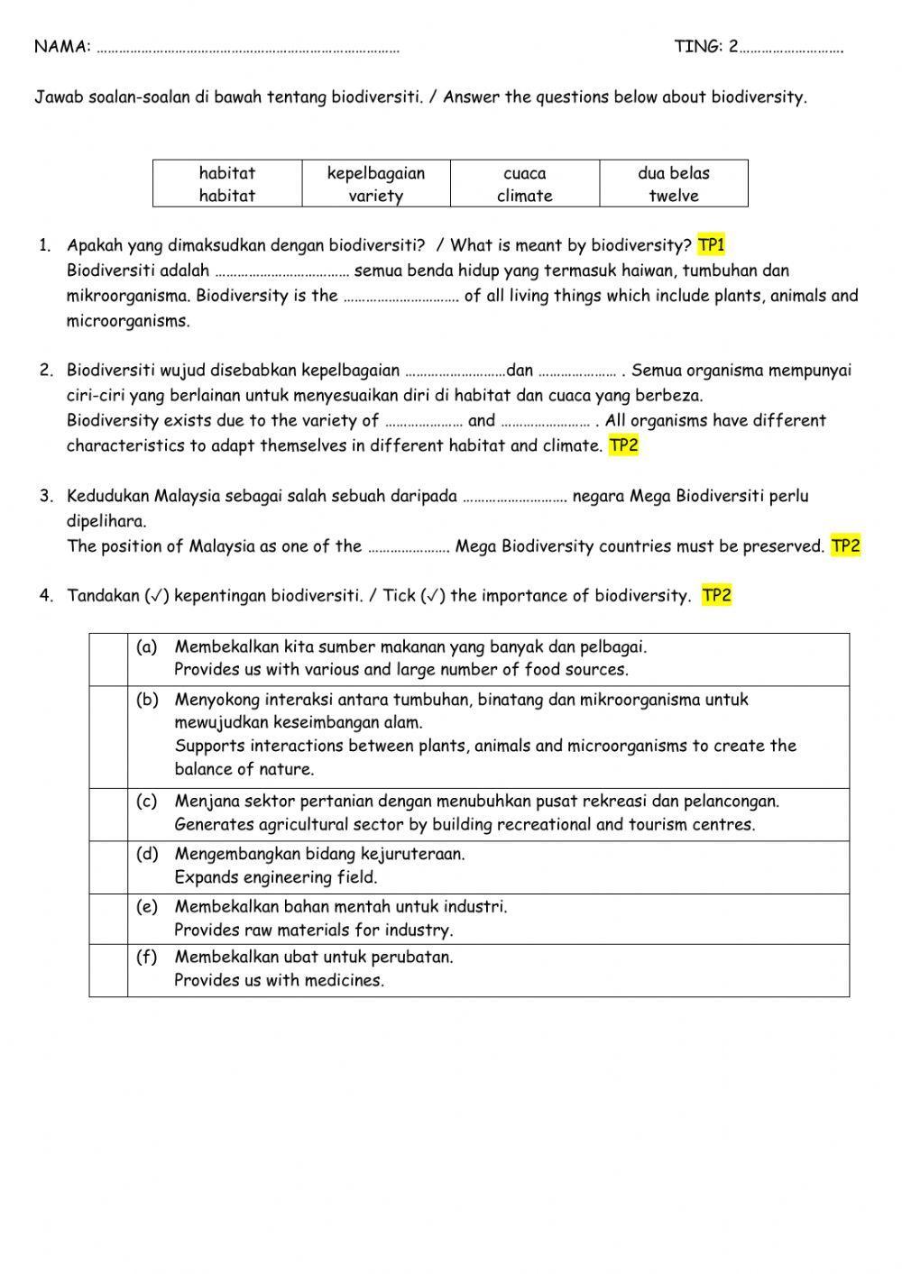 Sains t2 bab 1 (subtopik 1.1)