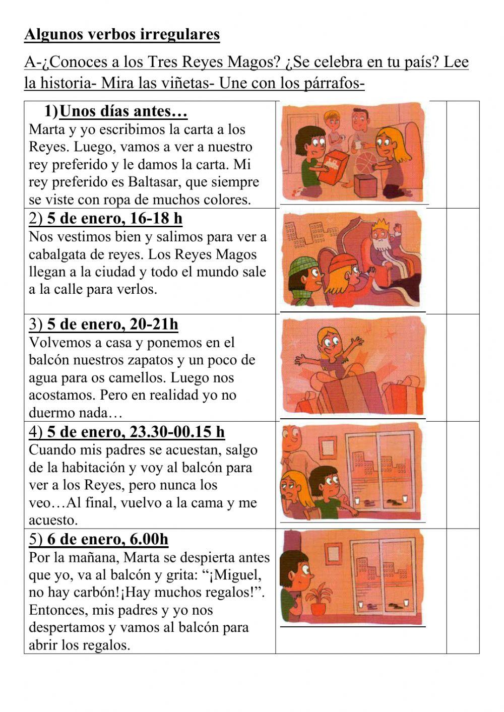 A1 Verbos irregulares