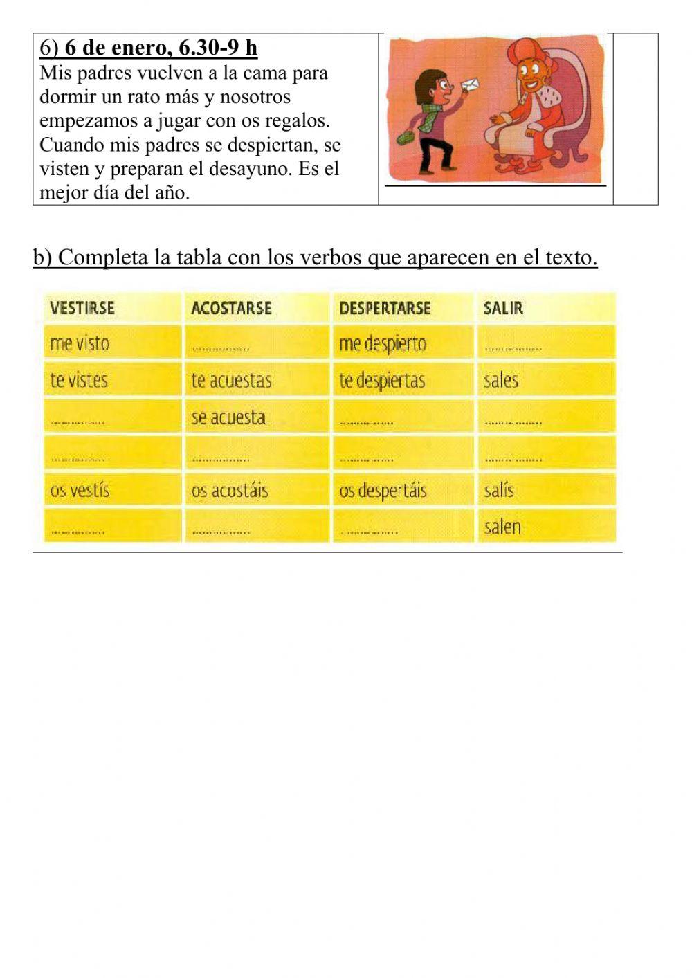 A1 Verbos irregulares