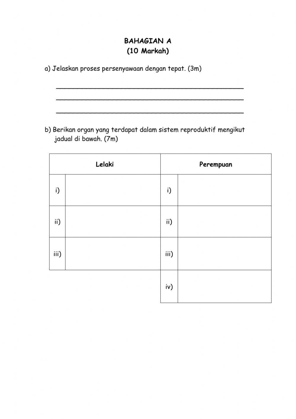 Pendidikan Kesihatan Tahun 6