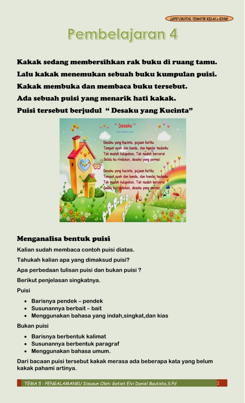 Lkpd digital tematik tema 5 kelas 2