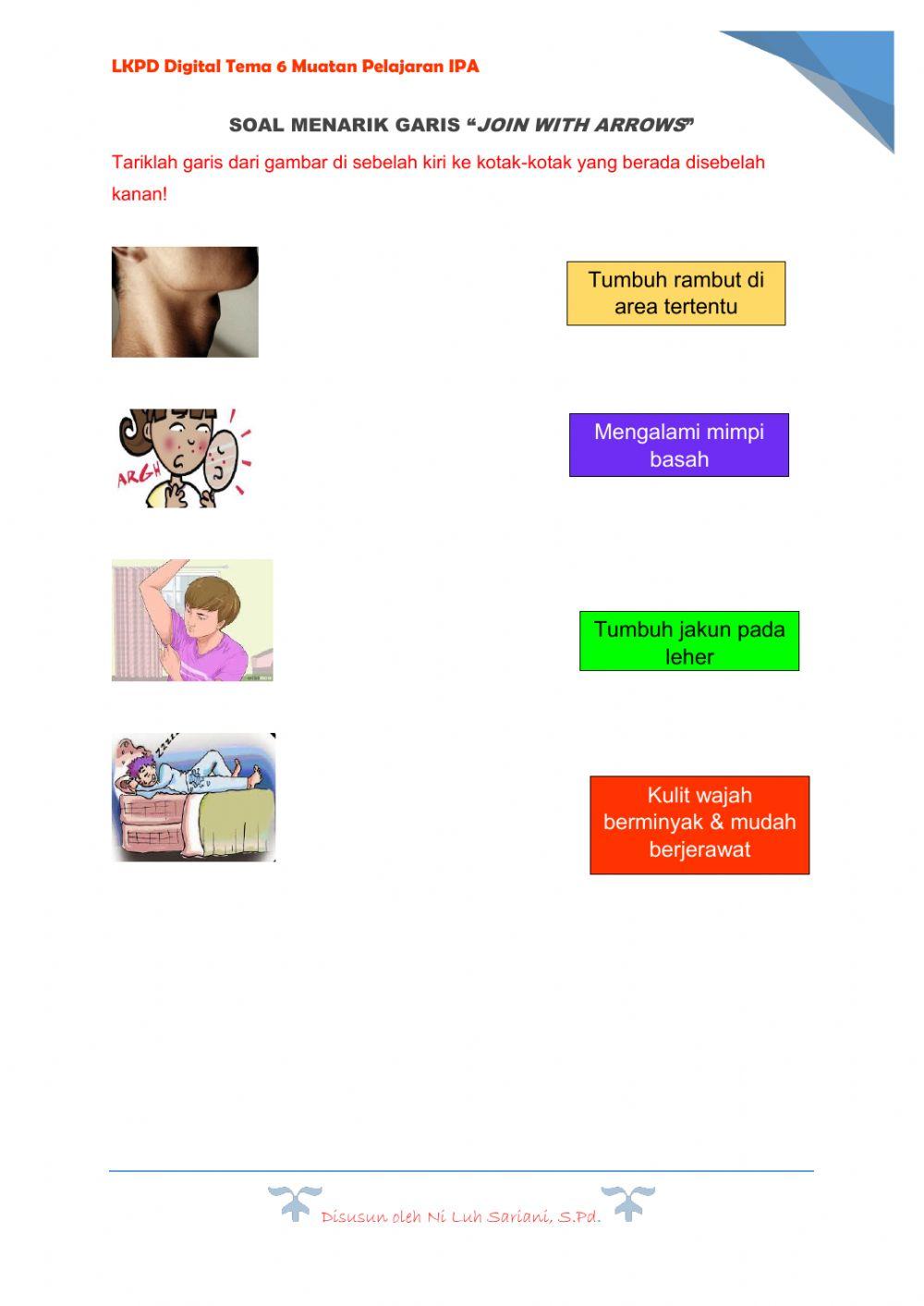 LKPD Tema 6 Muatan Pelajaran IPA