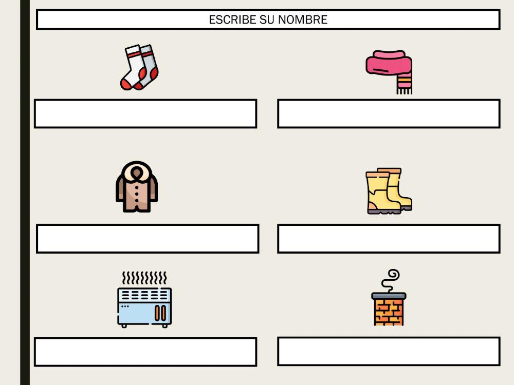 LECTOESCRITURA: El invierno