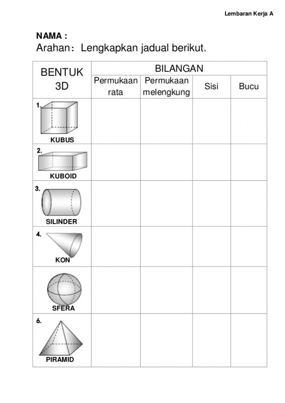 Matematik bentuk