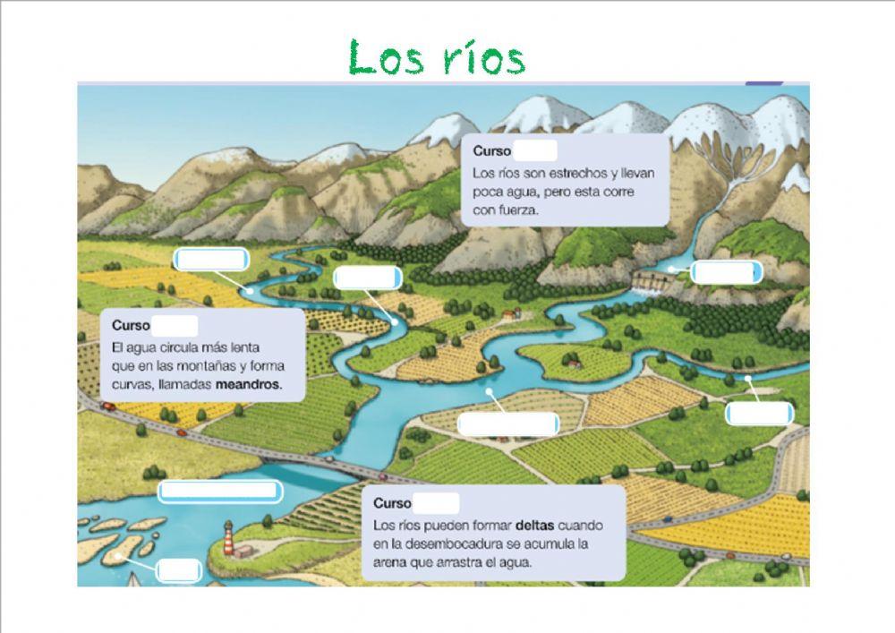 Los ríos online activity | Live Worksheets