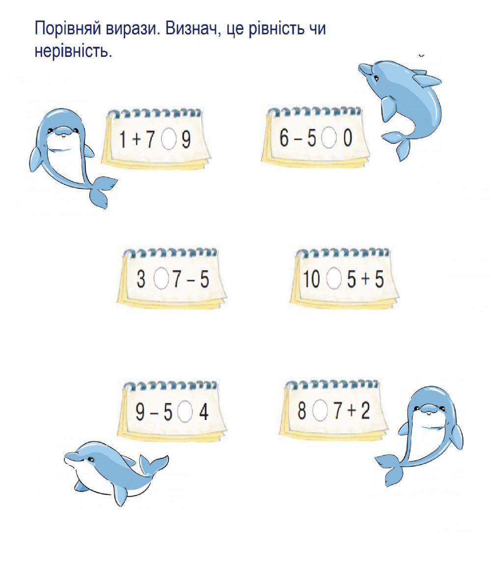 Рівність. Нерівність