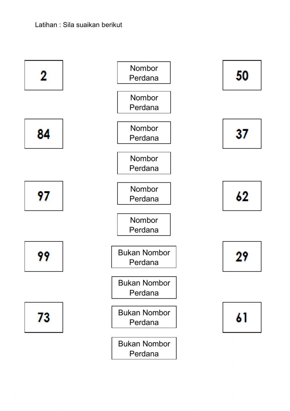 Nombor perdana tahun 6