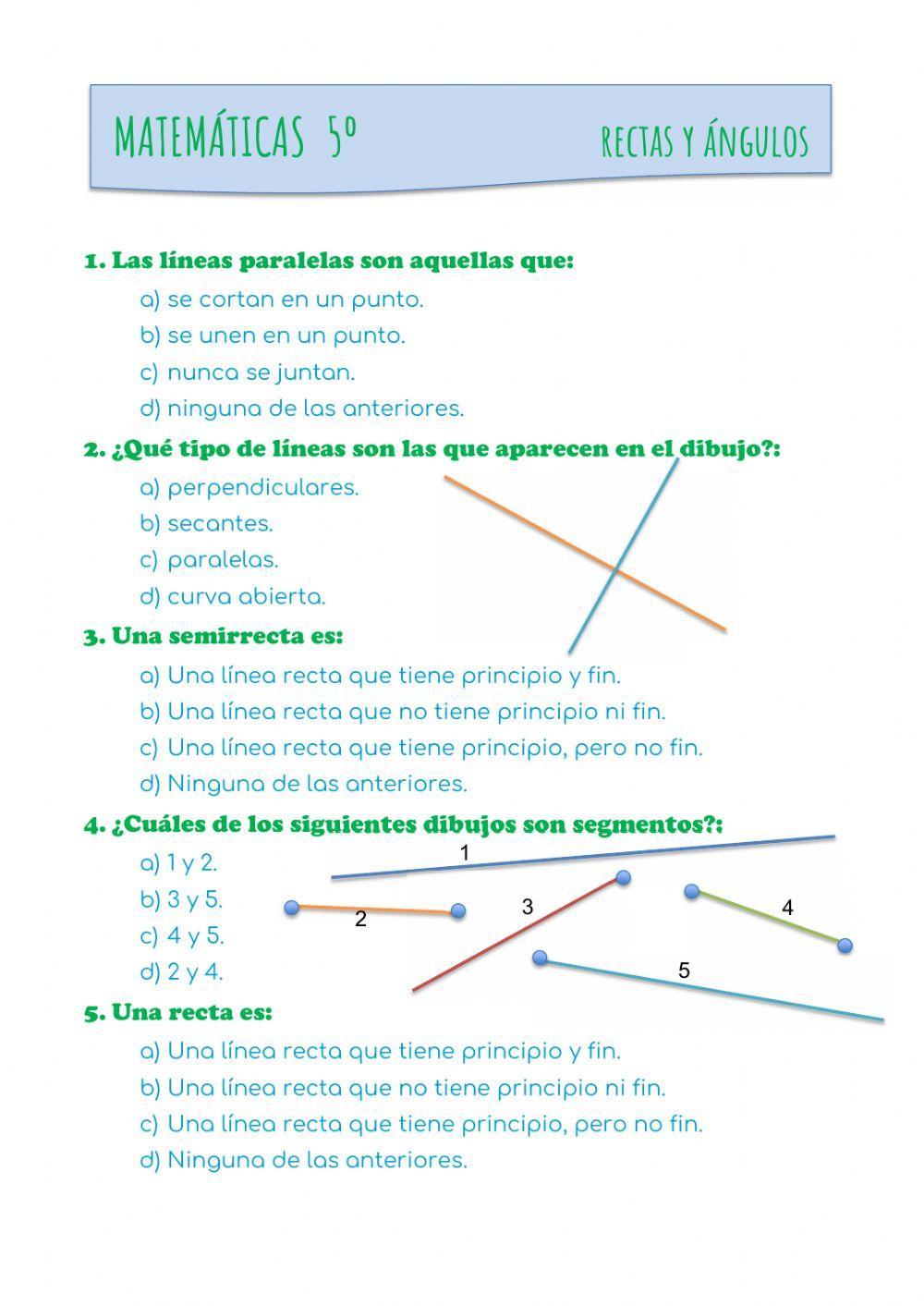 Conceptos básicos de geometría