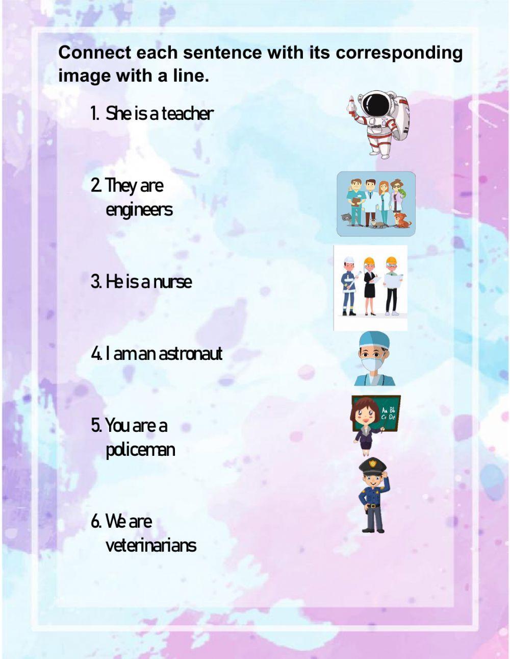 To be-Crafts and professions