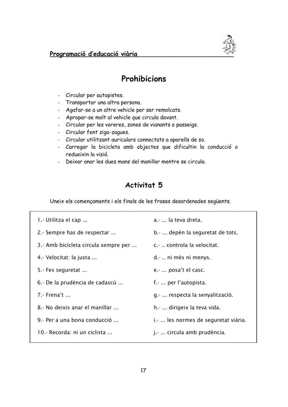 Activitat 2: BICICLETA