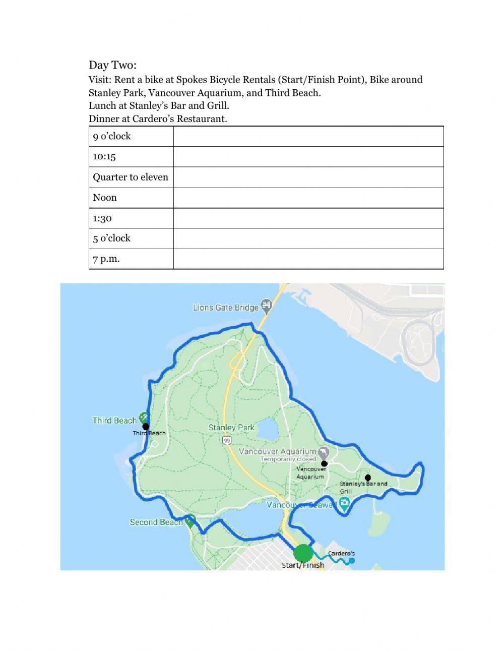 Continued: Vancouver Trip