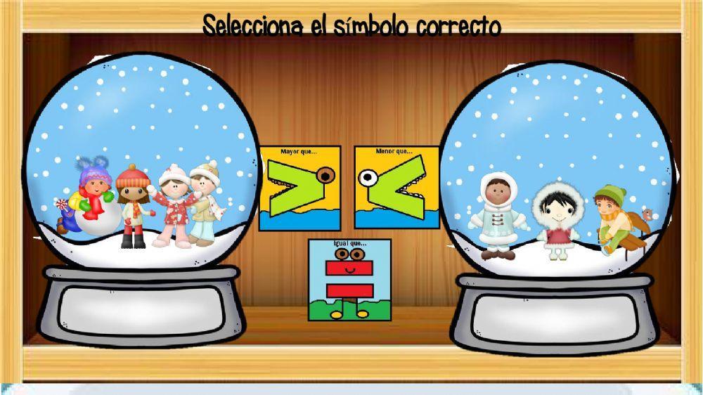 Mayor qué menor qu+e