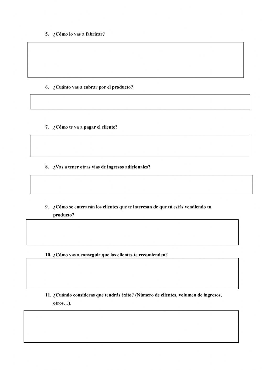 Creación de una empresa