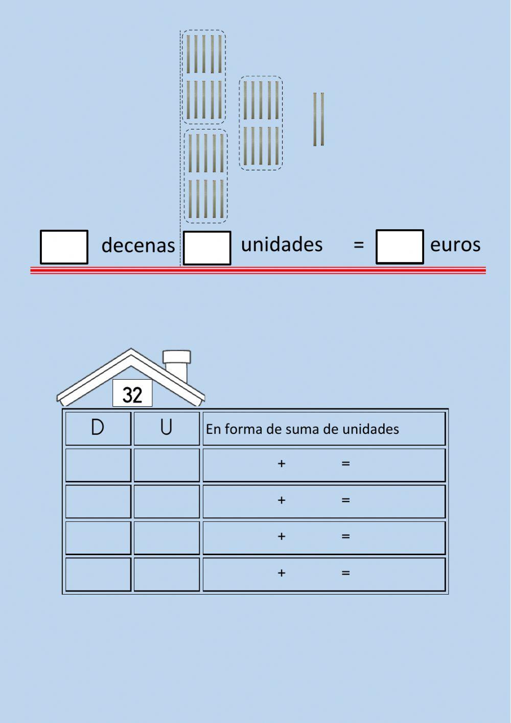 DESCOMPOSICIÓN EN CASITAS 3 DESCOMPOSICIÓN EN CASITAS 3