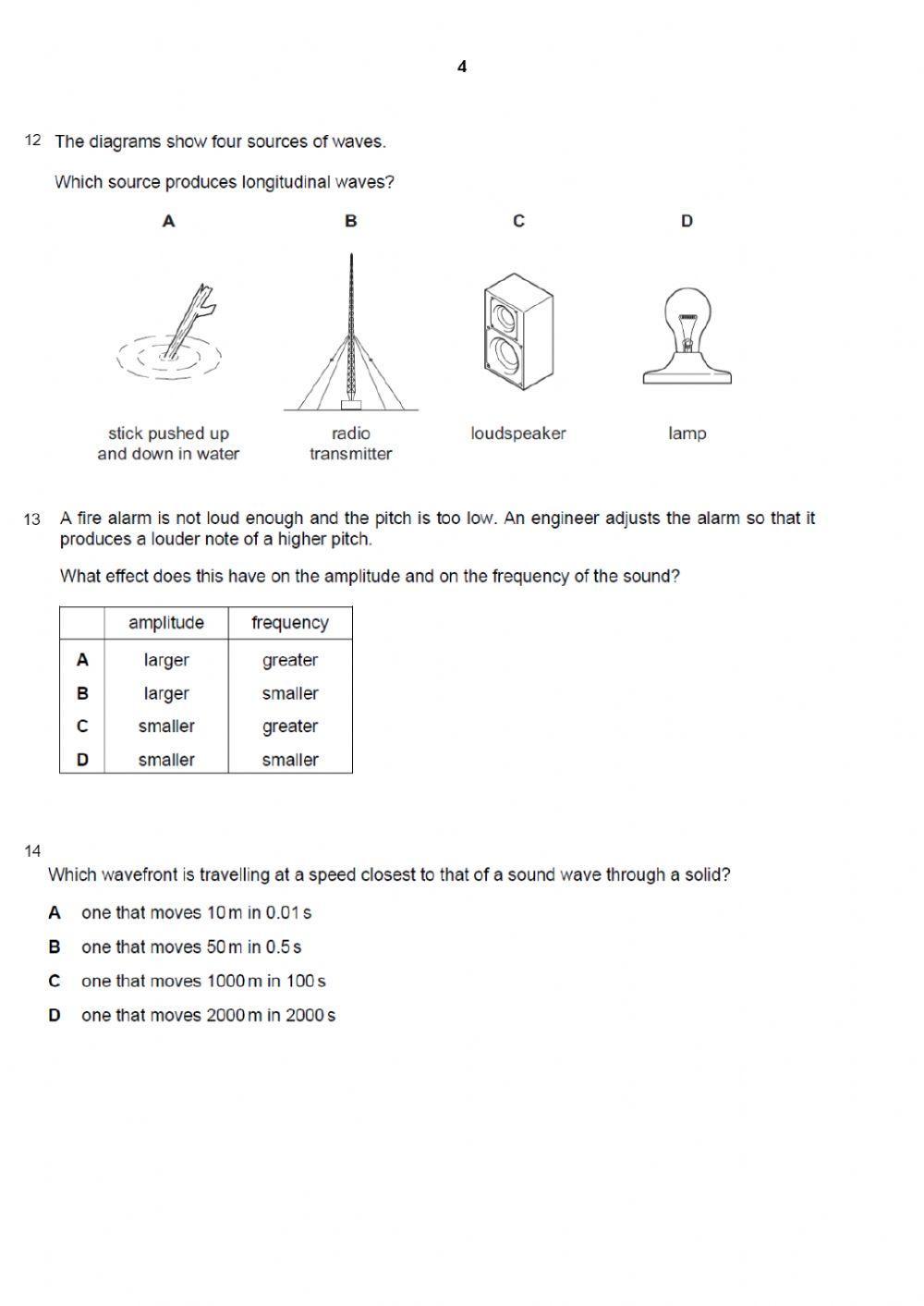 10 A Sound Waves