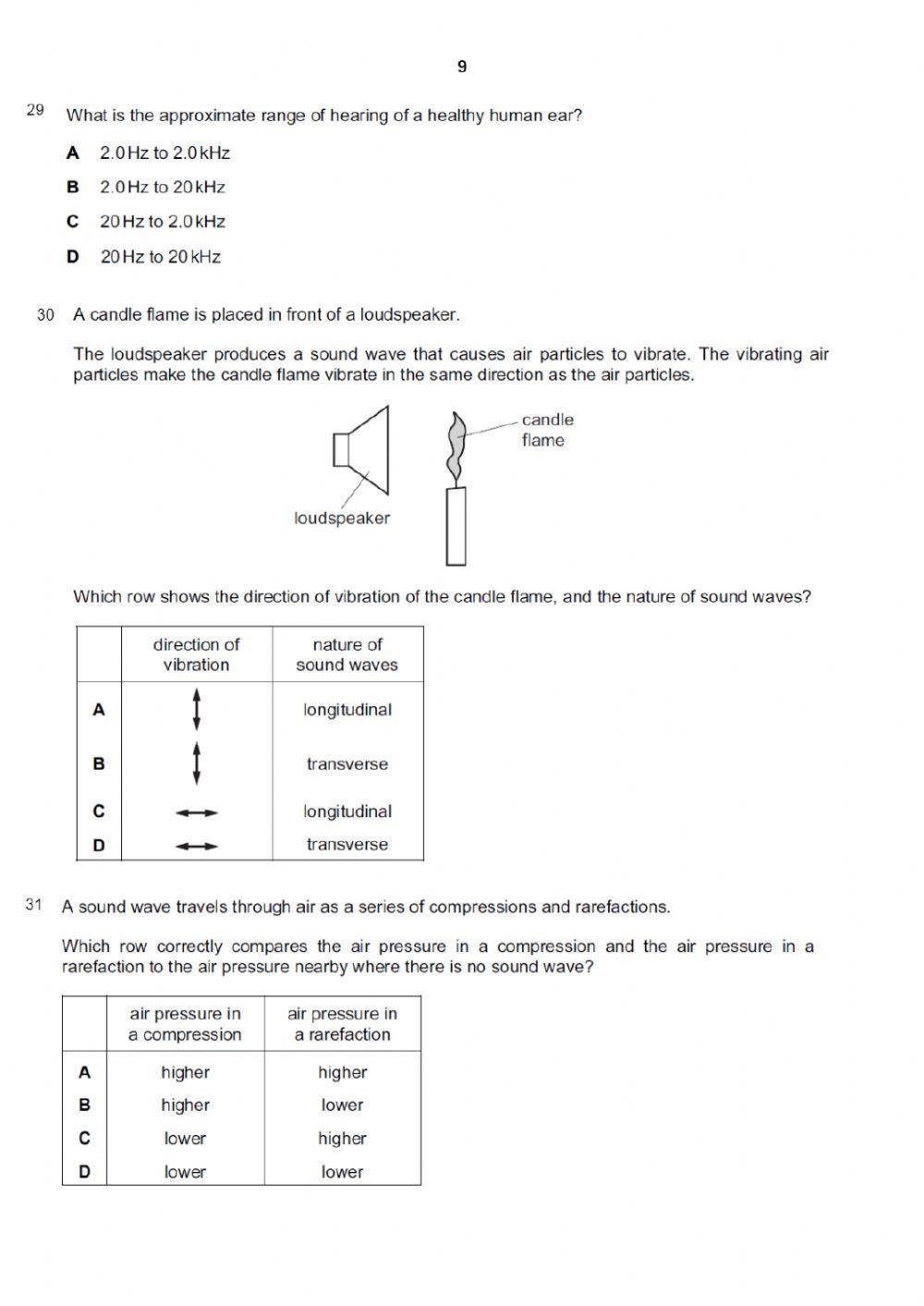 10 A Sound Waves