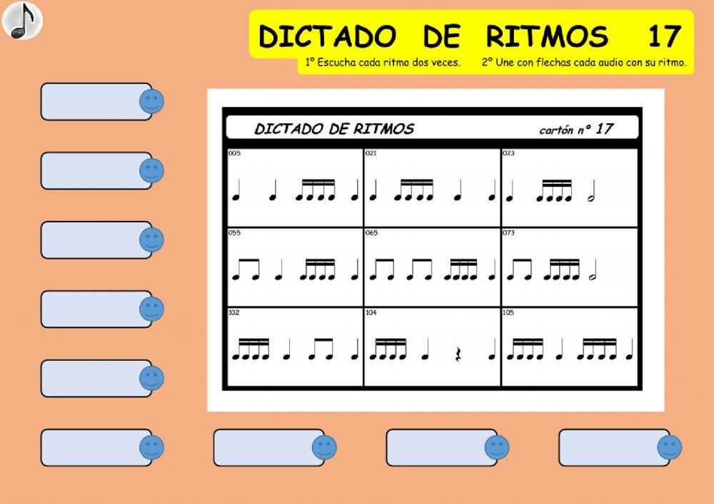 DICTADO DE RITMOS 17