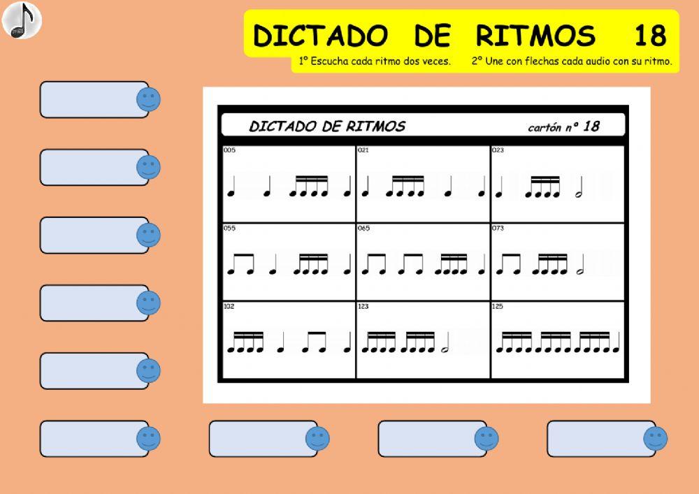 DICTADO DE RITMOS 18