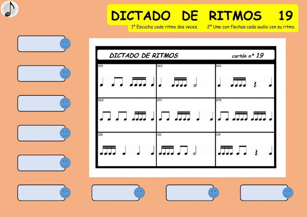DICTADO DE RITMOS 19