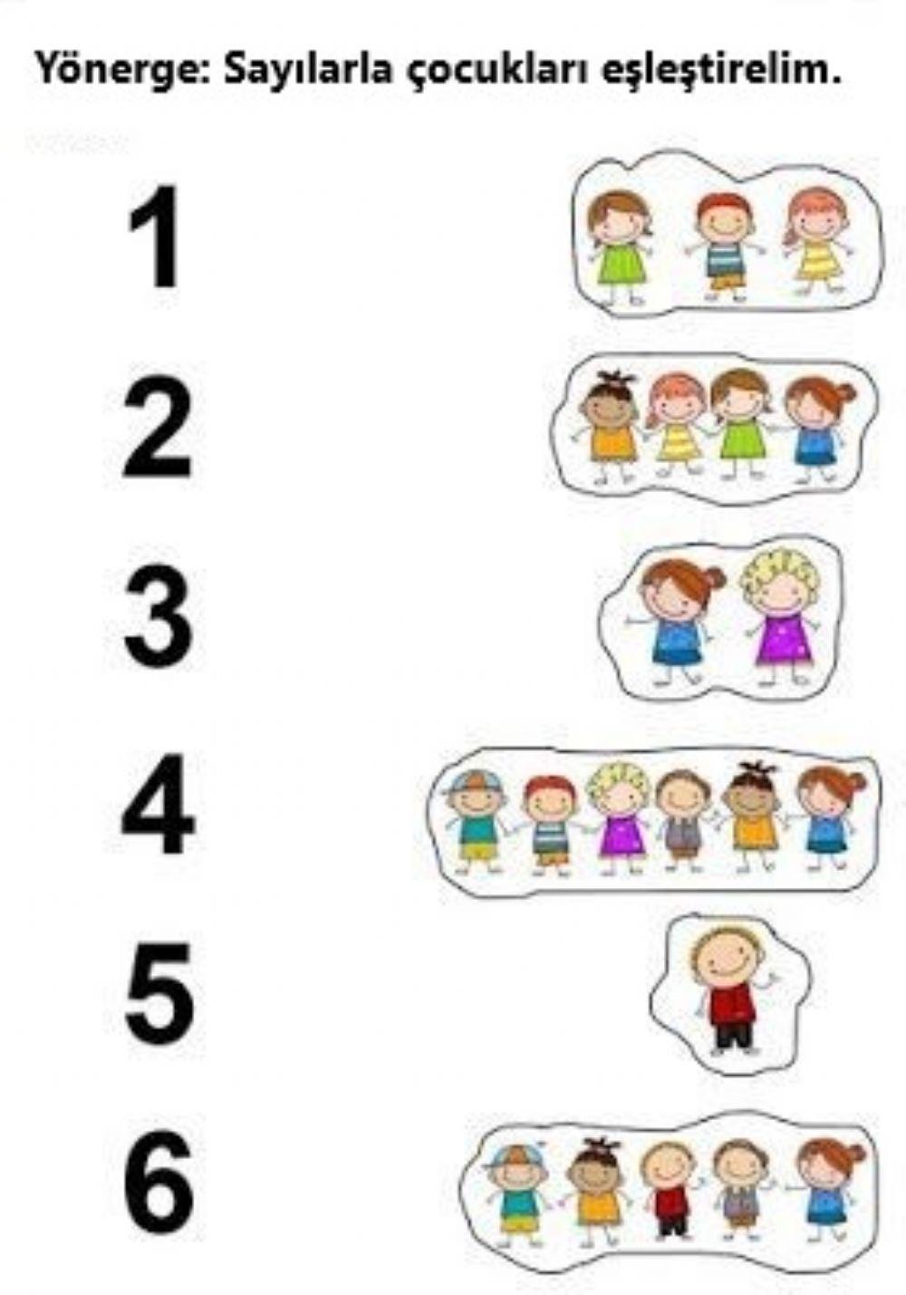 Sayı kadar nesne eşle