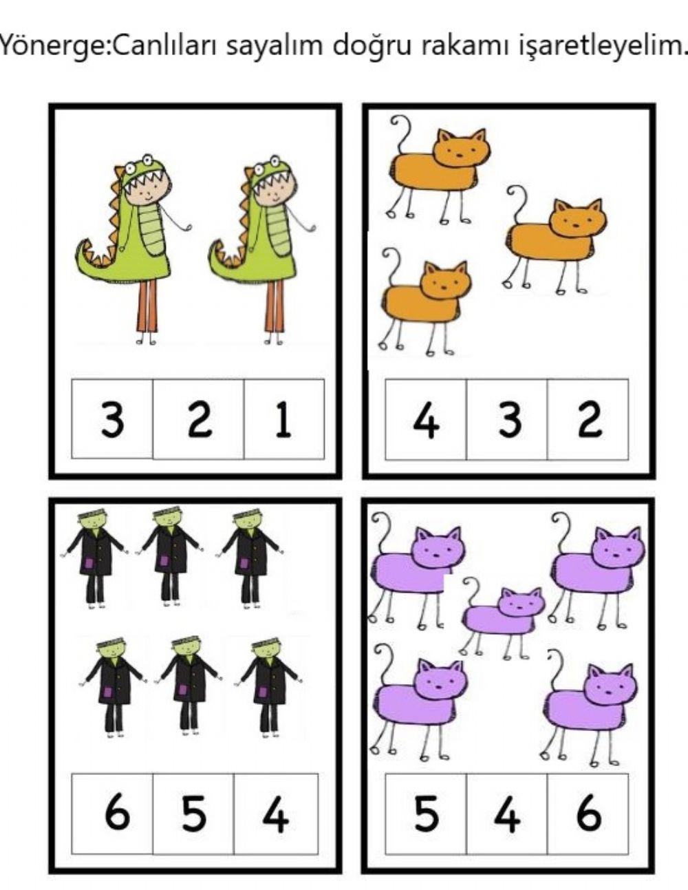 Nesne kadar sayıyı  bul