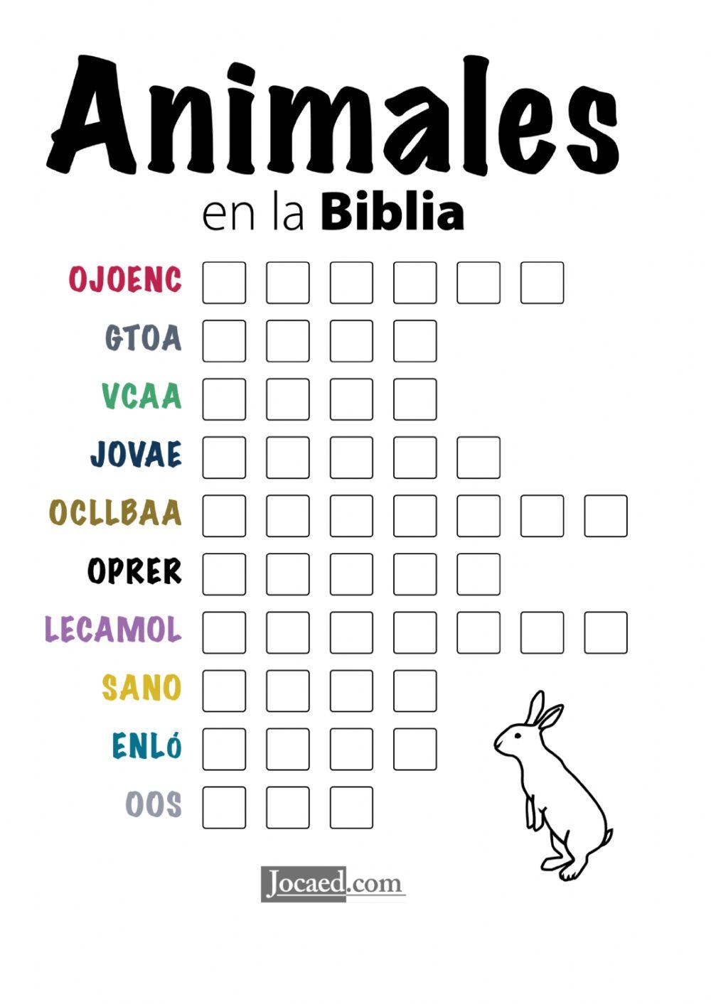 Animales de la biblia