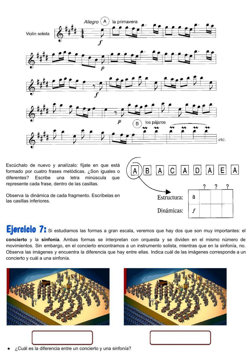 Unidad 7 La forma de la música