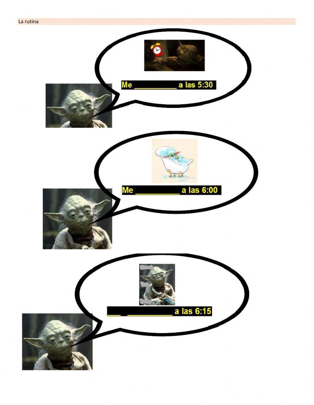 La rutina 2