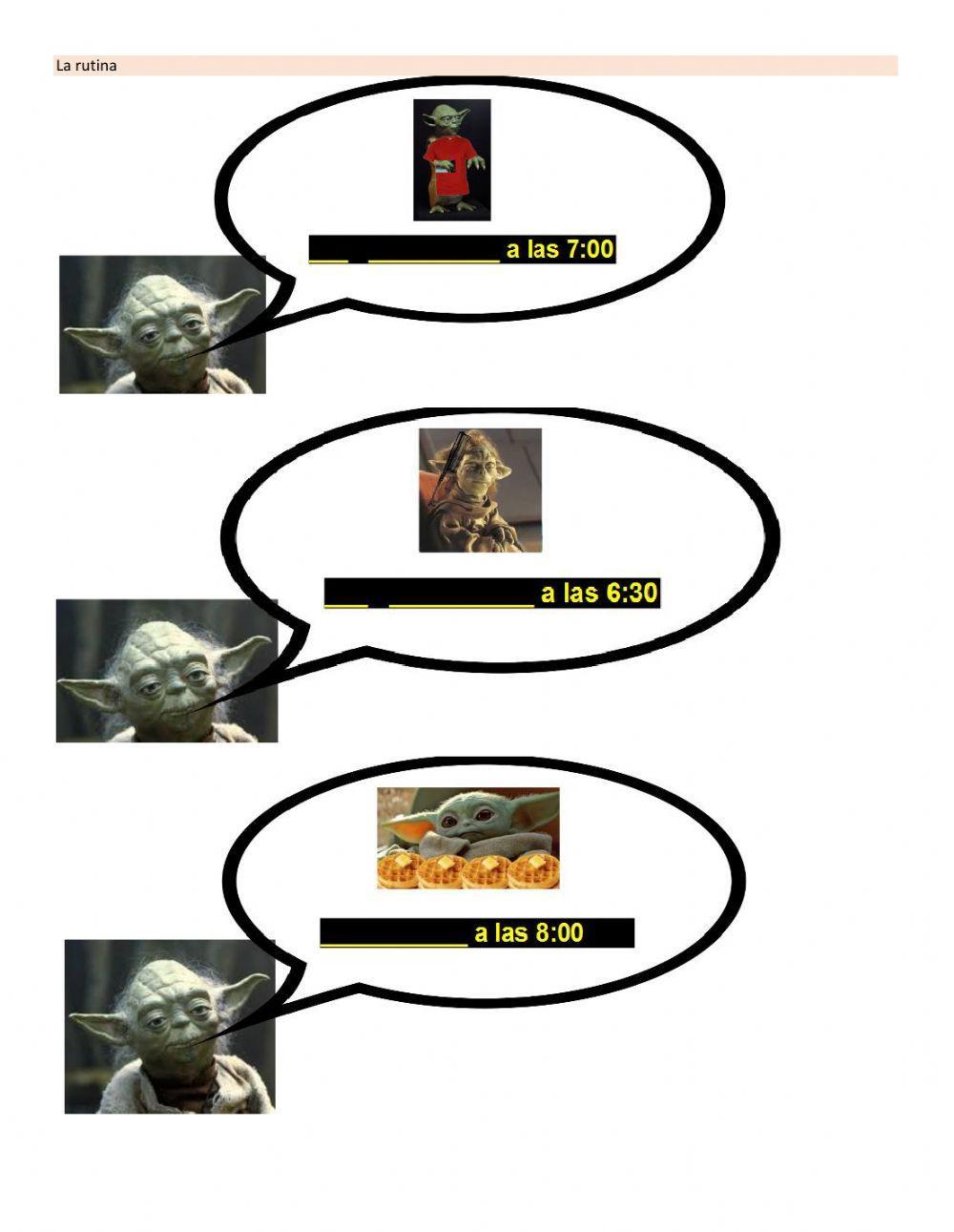 La rutina 2