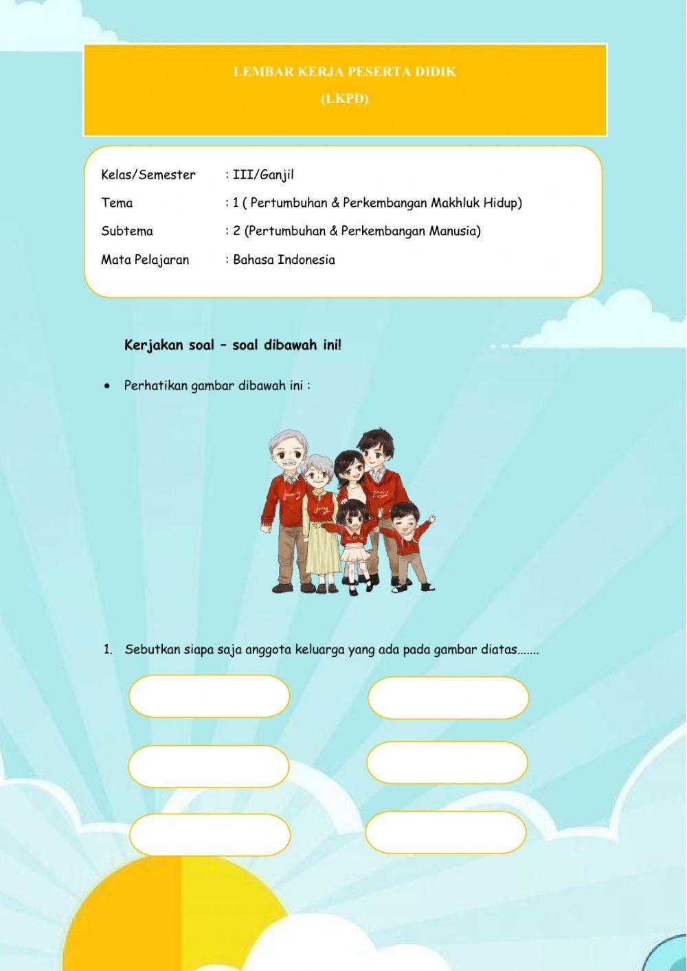 LKPD Bahasa Indonesia