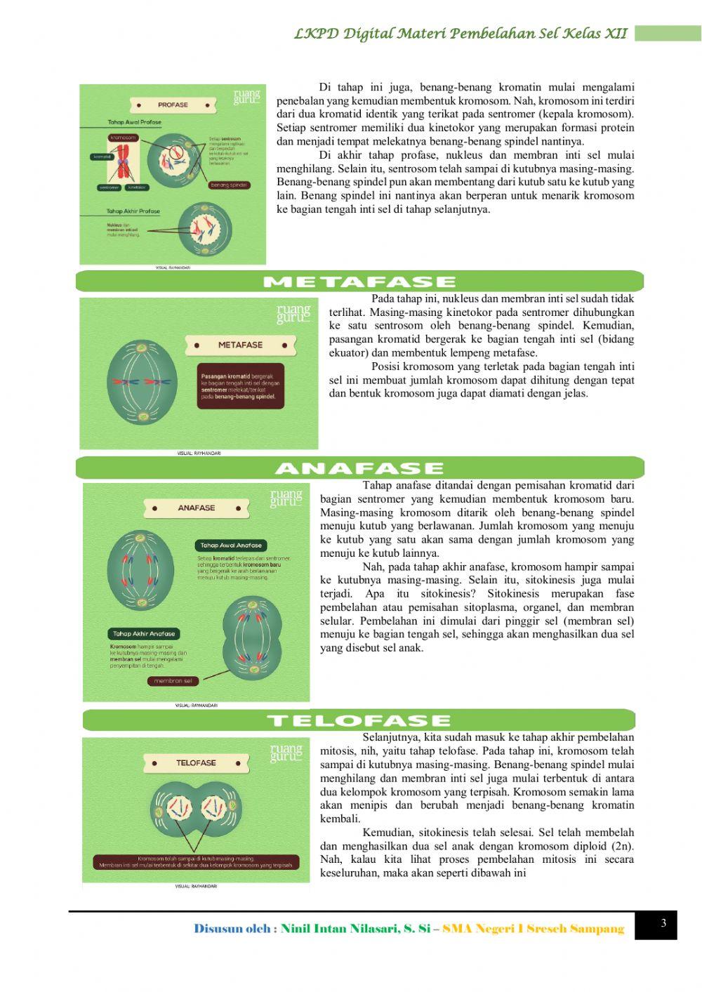 LKPD Digital Mata Pelajaran Biologi