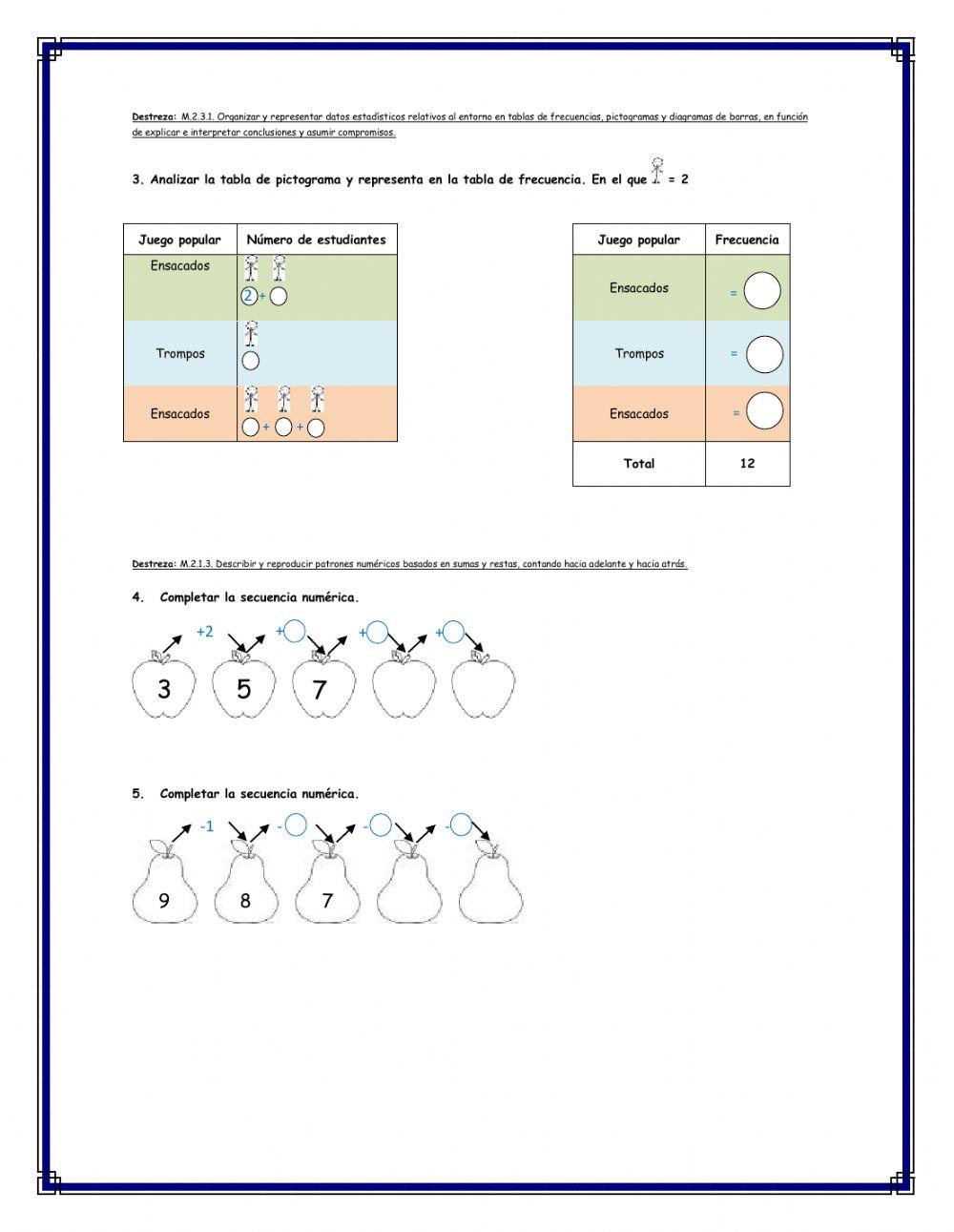 Taller de matemáticas ns