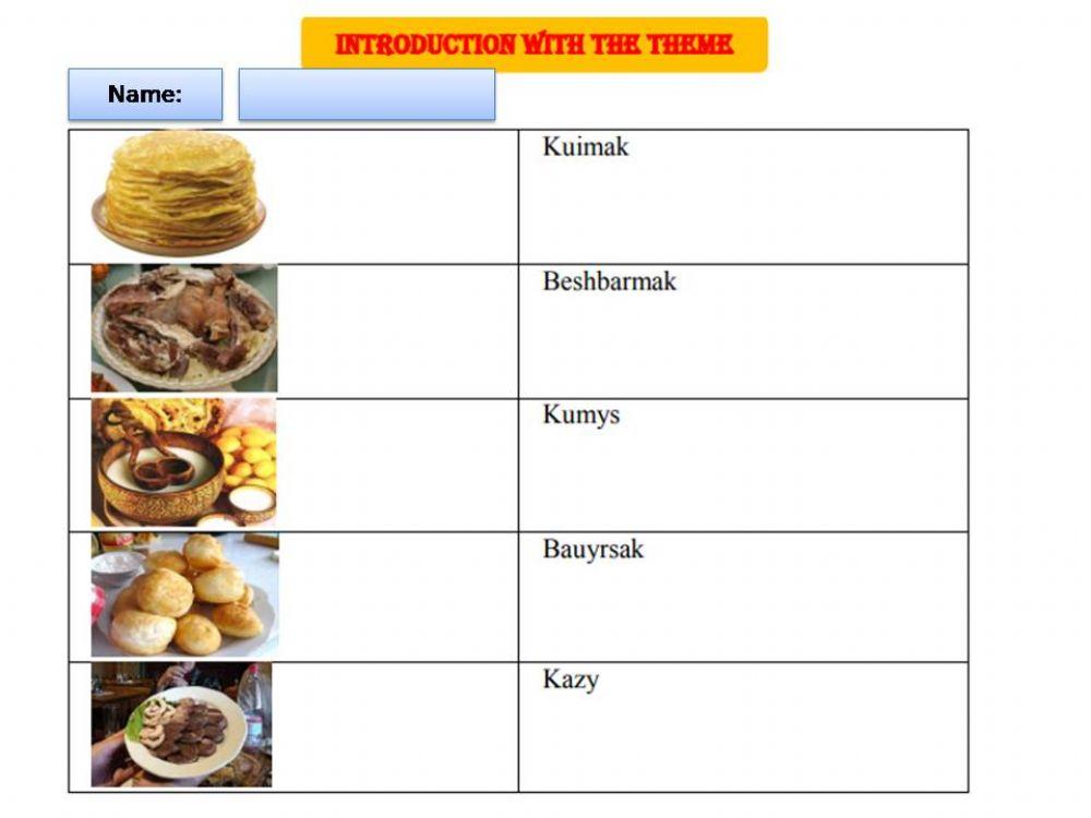 Cooking- Тамақтану