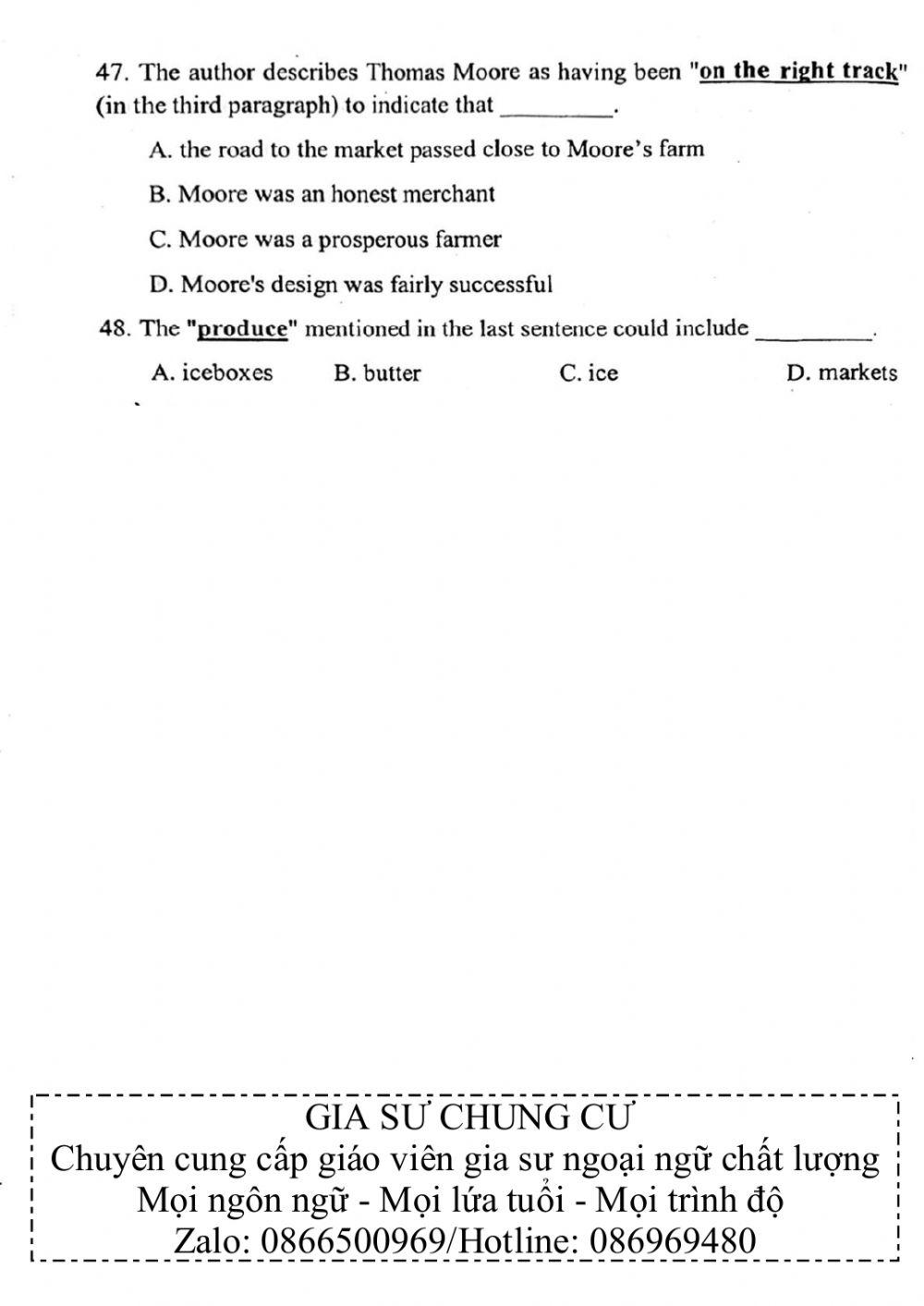 Đề thi đánh giá năng lực ngoại ngữ Tiếng Anh vào lớp 10 Chuyên ngoại ngữ - Số 1.1