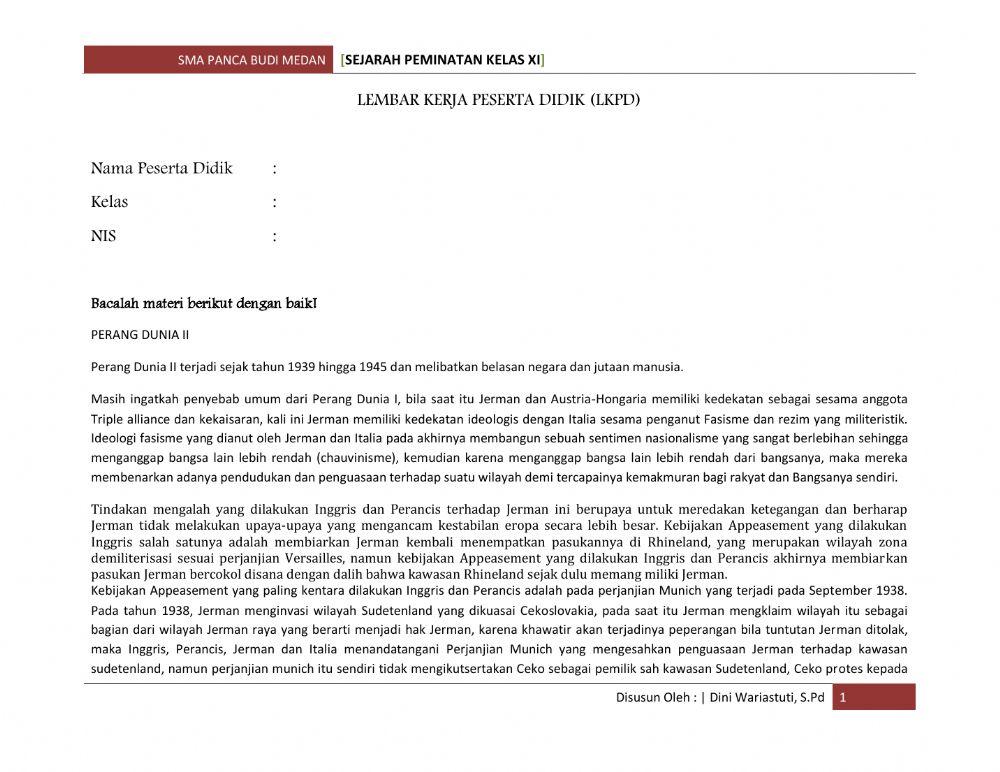 LKPD Perang Dunia II
