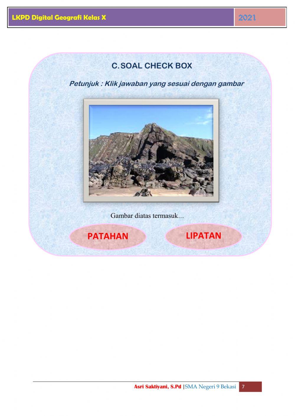 LKPD Dinamika Litosfer 1