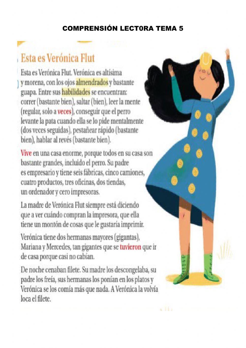 Comprensión lectora