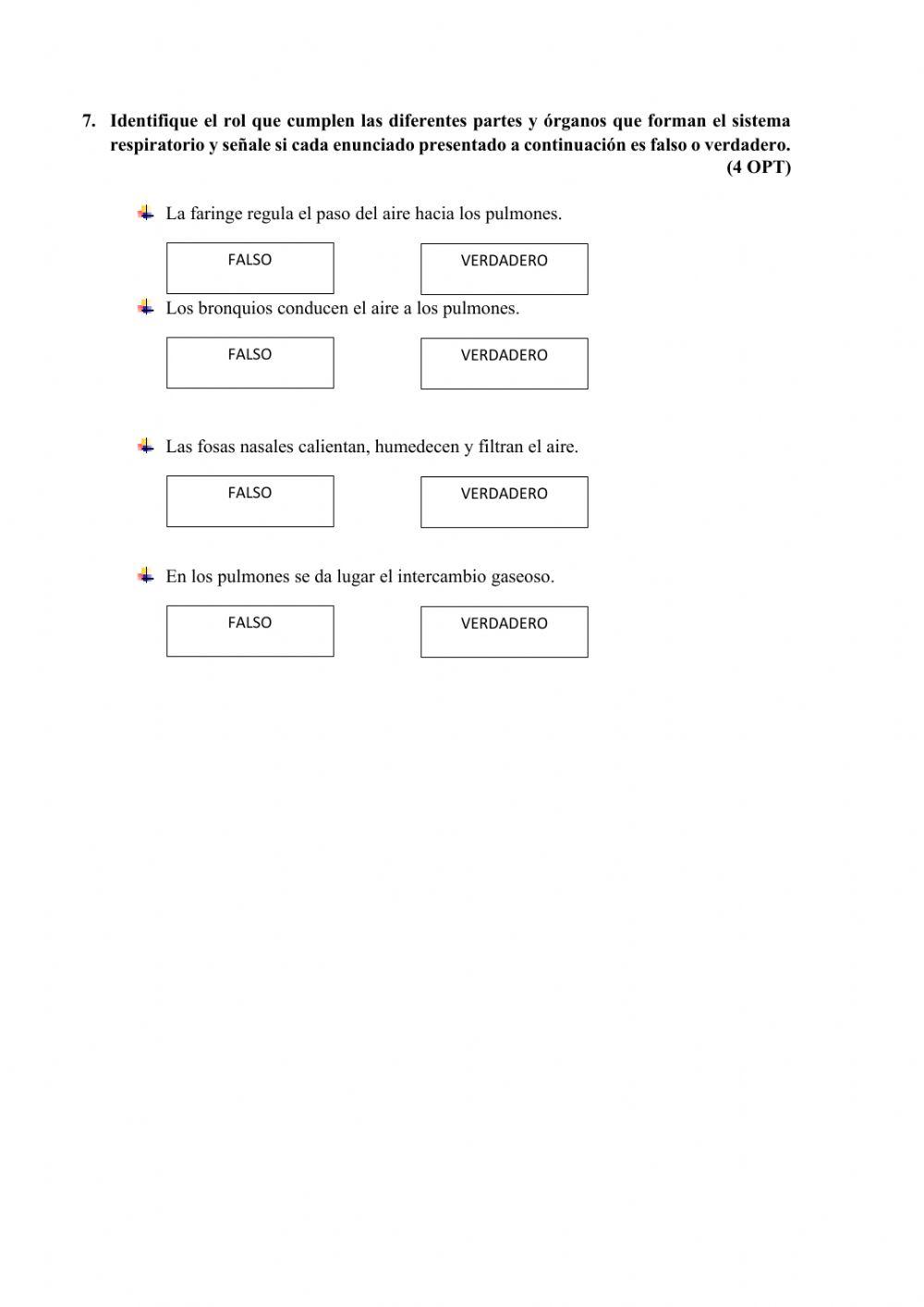 Prueba Parcial 2 Ciencias Naturales