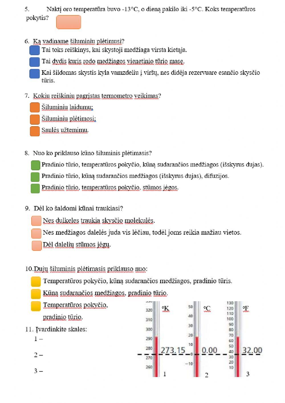 Temperatūros matavimas