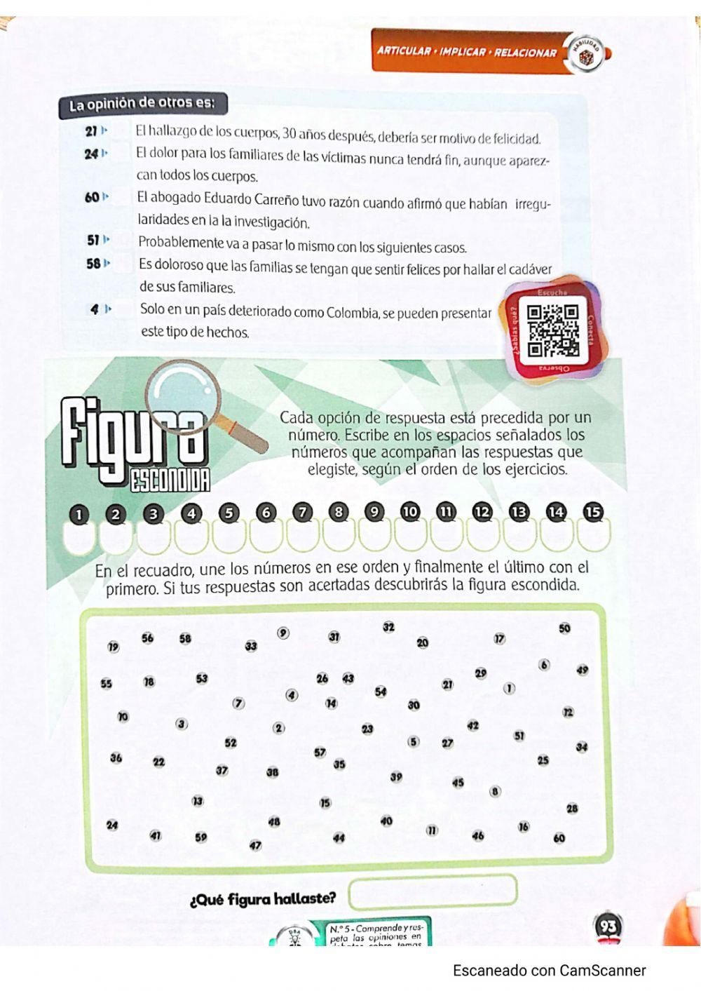 Misión 19, instancia evaluativa trimestre I